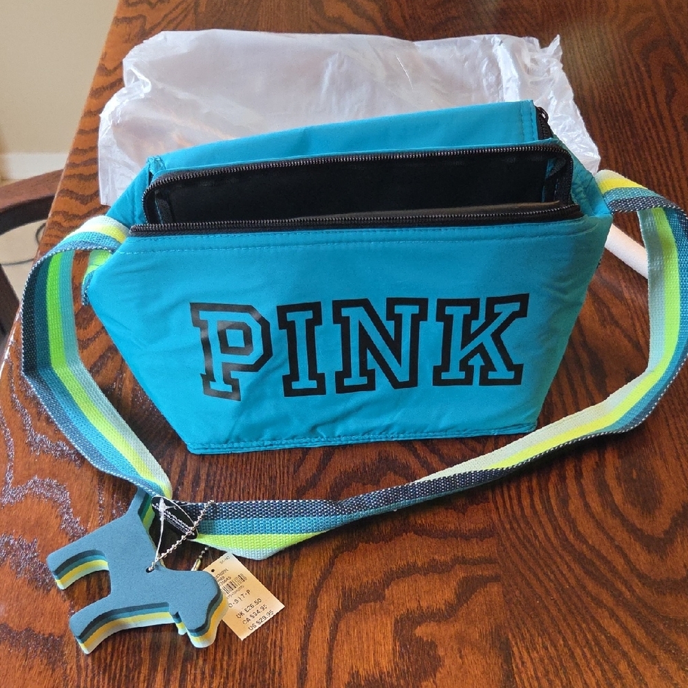 Teal PINK Cooler Bag